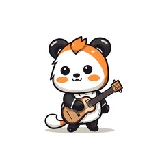 Cute Chibi Cartoon AI Generate Design Illustration