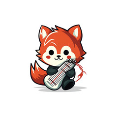 Cute Chibi Cartoon AI Generate Design Illustration