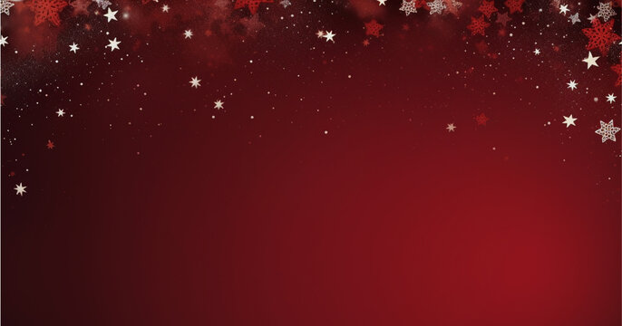 Red Christmas Background
