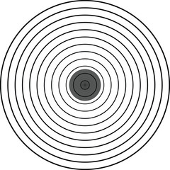 Free vector circular halftone dots vector background
White background with black round halftone design
