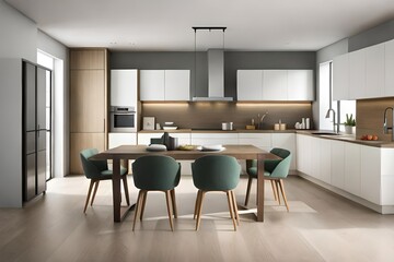 Fototapeta premium modern dining room