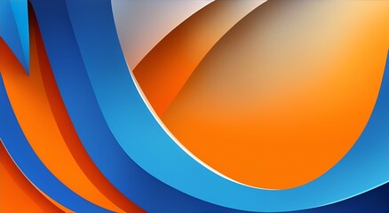 Abstract Colorfull Gradient Smooth Wave Motion Background