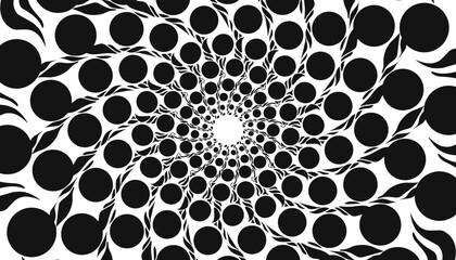 Abstract background illustration with black tones. Perfect for magazine backgrounds, posters, websites, book covers