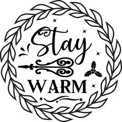 Christmas Keychain Quotes SVG design cut files