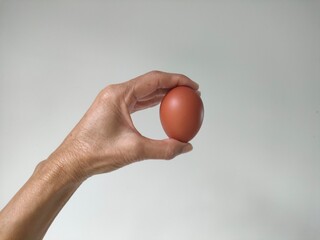 egg in hand
