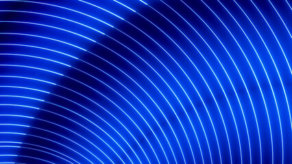 Abstract blue line with glowing light. Glowing blue line modern motion background. Abstract background with lines.