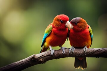 Obraz premium red and yellow macaw