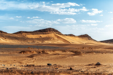 Colorful landscape of the High Atlas Mountains, Morocco.