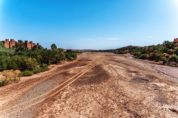 River, Ait-Benhaddou, Morocco