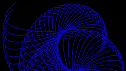 Abstract glowing wavy lines. Wavy futuristic illuminated lines. Perfect background for, Technology, Science. Web design cover.