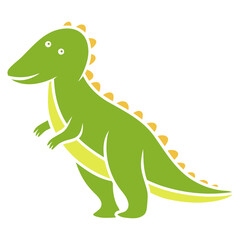baby dinosaur. stegosaurus cartoon vector