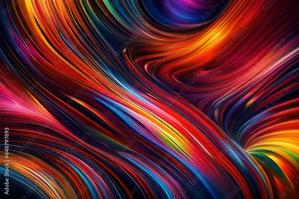 Poster vivid color abstract spectrum background