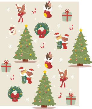 christmas tree set