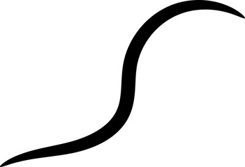 line stroke shape, Linear with vector illustration with editable stroke.