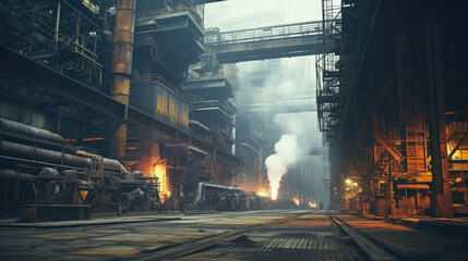 Iron and Steel making Factory