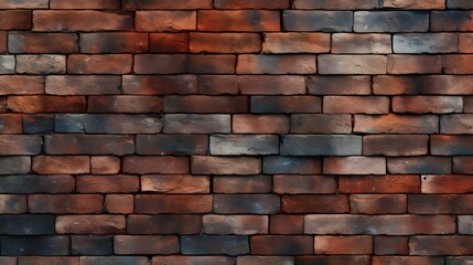 AI Generative brick wall background