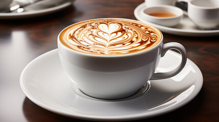 cup of cappuccino, attractive, engaging, HD wallpaper, background Photo