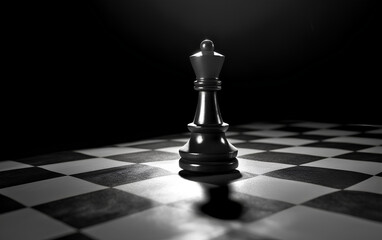 Chess board black and white wallpaper background