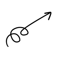 hand drawn arrow