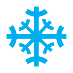 Snow flake vector icon