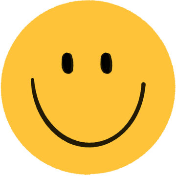Naklejki Smiling emoji