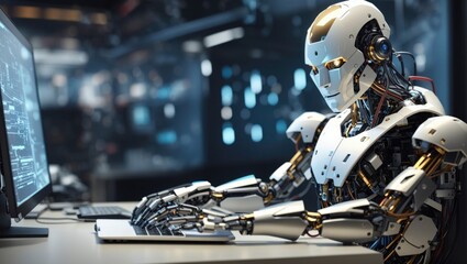 "Cybernetic Self-Improvement: A Robot Editing Its Code"
