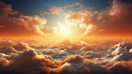 sunset over the mountains, attractive, engaging, HD wallpaper, background Photo