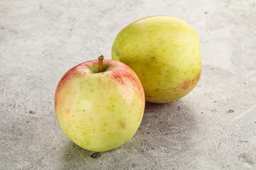 Sweet juicy ripe organic apples