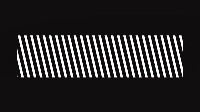 shape line abstract animation motion with alpha channel, transparency background. 