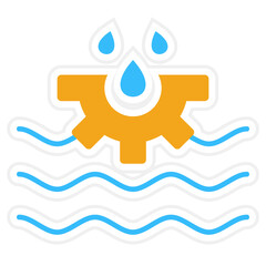 Fluid mechanics Icon