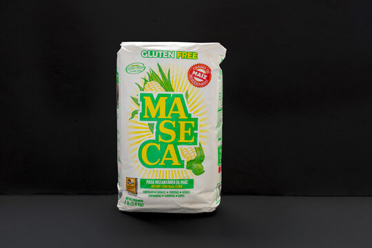 Calgary, Alberta, Canada. Sep `15, 2023. A Maseca brand Instant Corn Flour Mix with 1.8 kg of product.