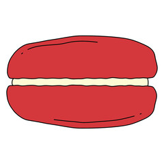 Macaron drawing