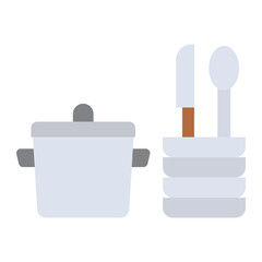 Kitchen utensils Icon