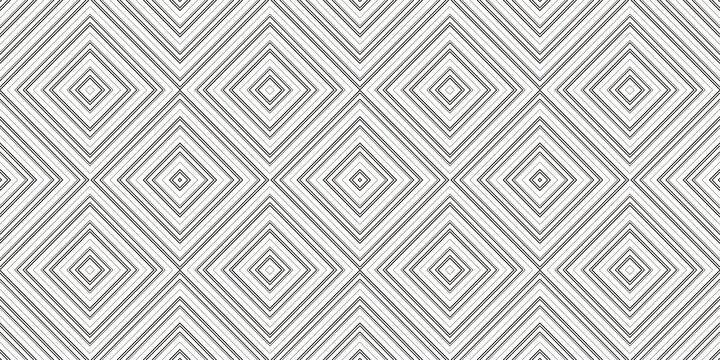 Black and white pattern and concatenate Maze-like appearance, black and white images, black stand out on a white background.