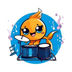 Cute Chibi Animal Cartoon Illustration