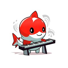 Cute Chibi Animal Cartoon Illustration