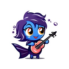 Cute Chibi Animal Cartoon Illustration