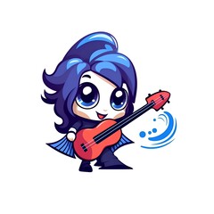 Cute Chibi Animal Cartoon Illustration