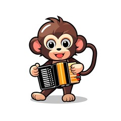 Cute Chibi Animal Cartoon Illustration