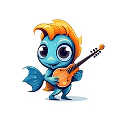 Cute Chibi Animal Cartoon Illustration