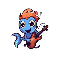 Cute Chibi Animal Cartoon Illustration