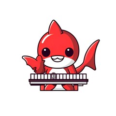 Cute Chibi Animal Cartoon Illustration