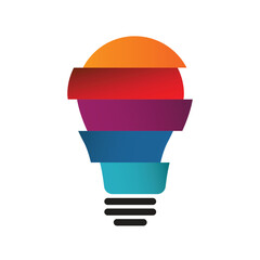 Startup Company Infographic Chart Diagram, Creative PPT element, light bulb illustration, angle, photography, presentation