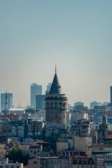 view of the galata tower