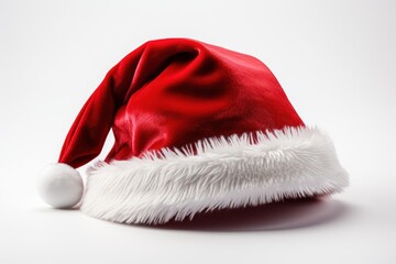 Santa Cap Isolated on White Background