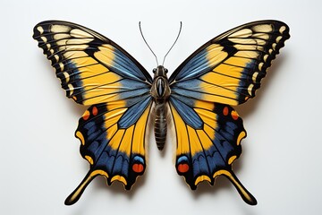 Naklejka premium butterfly isolated on white background