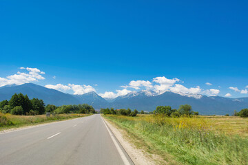 Panorama in den Albanischen Alpen
