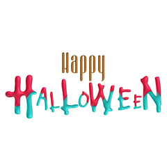 Happy Halloween colors