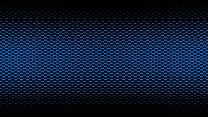 Illustration of a blue black background with vibrant patterns