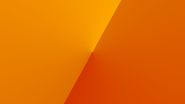 Illustration of an orange background divided into two parts in different shades